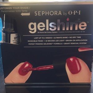 Sephora by OPI gel shine full kit